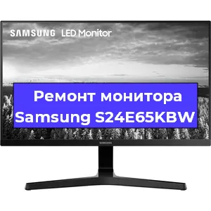 Замена ламп подсветки на мониторе Samsung S24E65KBW в Москве